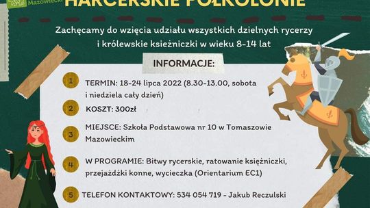  Przeżyj wspaniałą, harcerską przygodę!