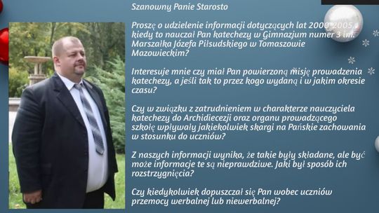 Pytania bez odpowiedzi. Dlaczego M. Węgrzynowski przestał być katechetą?