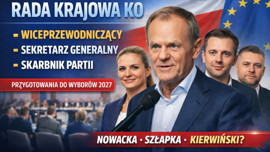 Rada Krajowa KO wybierze w sobotę wiceprzewodniczących i sekretarza generalnego