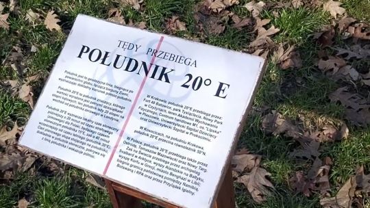 Radny chce oznaczyć południk 