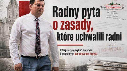Radny pyta, kto wymyślił zasady, które uchwaliła Rada Miejska, a więc i on sam