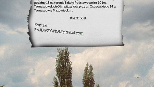 RAJD 4 ŻYWIOŁY W TOMASZOWIE