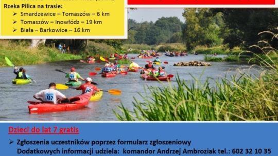 Rajd "Pilica Zachwyca" im. Doroty Ambroziak po raz dwunasty