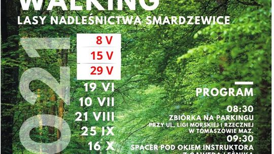 Rajdy „Patyczaków” Nordic Walking – zmiana terminów