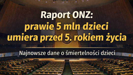 Raport ONZ: prawie 5 mln dzieci umiera przed 5. rokiem życia. Najnowsze dane o śmiertelności dzieci