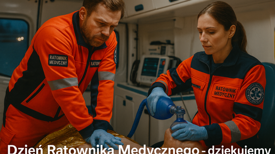 Ratownik medyczny – pierwszy na miejscu, ostatni do oddechu Ratownik medyczny – pierwszy na miejscu, ostatni do oddechu