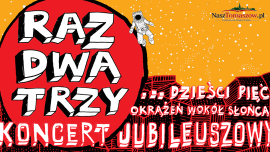 Raz, Dwa, Trzy zagra w Tomaszowie Mazowieckim. Jubileuszowy koncert na 35-lecie zespołu już 10 października