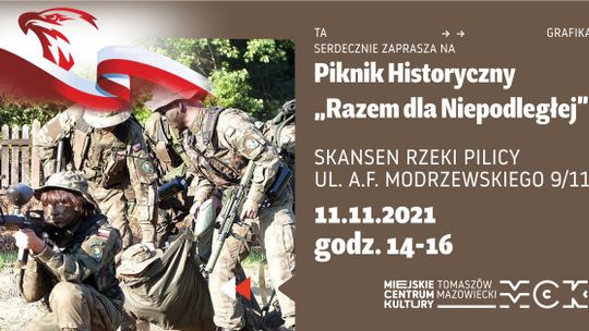 „Razem dla Niepodległej” w Skansenie Rzeki Pilicy