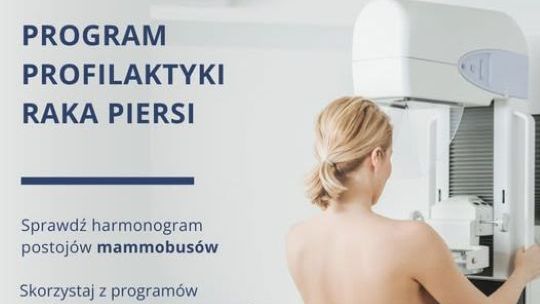 Regularna profilaktyka raka piersi – samobadanie raz w miesiącu i mammografia co dwa lata – mogą uratować życie.