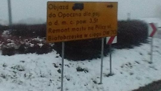 Remont dawno zakończony a ciężarówki nadal na objazd?