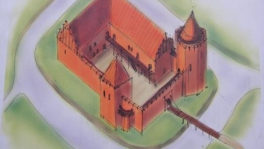 Remont zamku w Inowłodzu