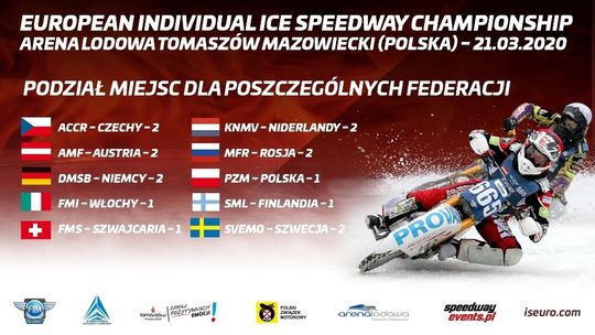 Reprezentanci dziesięciu państw powalczą o medale  European Individual Ice Speedway Championship!