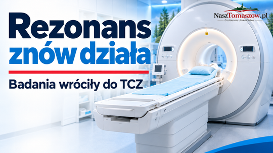 Rezonans w tomaszowskim szpitalu znów działa. Pacjenci wracają na badania