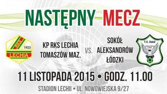 RKS Lechia – Sokół Aleksandrów! - walka na szczycie tabeli