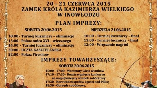 Robin Hood i Wilhelm Tell na Zamku w Inowłodzu