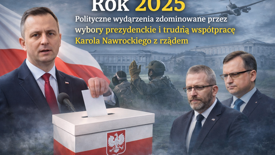 Rok 2025/ Polityczne wydarzenia 2025 r. zdominowane przez wybory prezydenckie