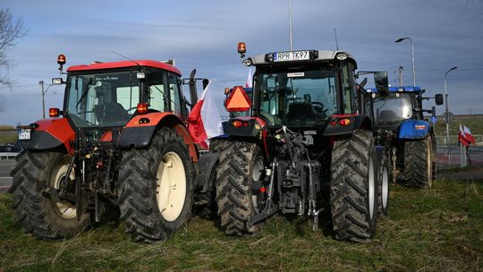 Rolnicy mają blokować przejście w Medyce do 3 stycznia 2024 r.