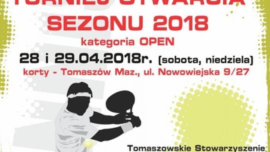 Rozpoczną sezon na kortach