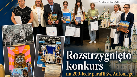 Rozstrzygnięto konkurs na 200-lecie parafii św. Antoniego w Tomaszowie Mazowieckim