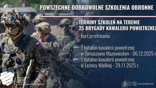 Ruszają dobrowolne, powszechne szkolenia obronne #wGotowości!