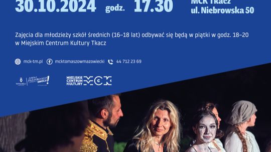 Ruszają zajęcia teatralne z Kariną Górą w MCK