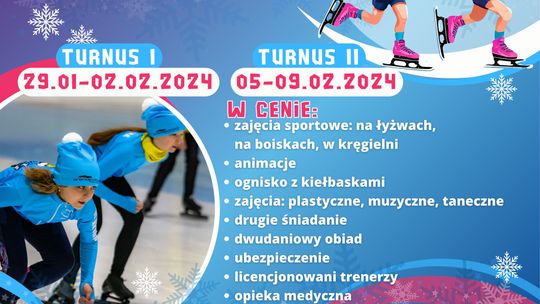 RUSZAJĄ ZAPISY NA FERIE Z ARENĄ