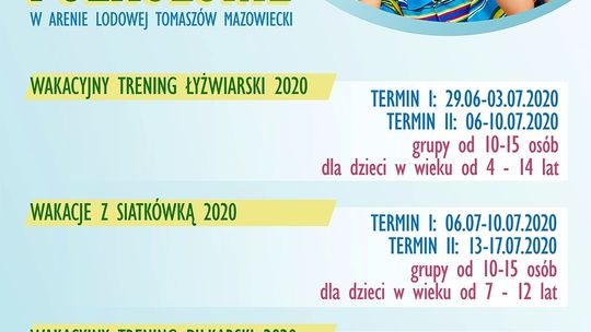 Ruszają zapisy na półkolonie sportowe, nie tylko dla łyżwiarzy