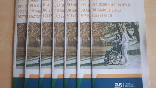 Rzecznik ZUS informuje: 500+ dla osób niesamodzielnych