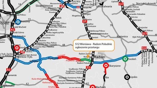 S12 coraz bliżej Radomia. Rusza przetarg na odcinek Wieniawa – Radom Południe