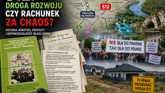 S12. Droga, o którą Tomaszów walczy od lat. Rozwój, protesty i rachunek za planistyczny chaos