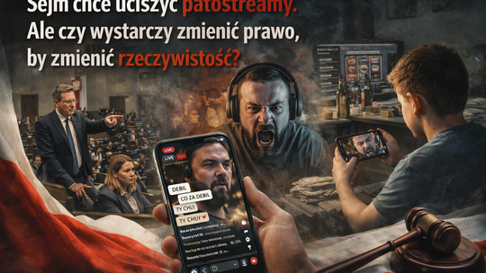 Sejm chce uciszyć patostreamy. Ale czy wystarczy zmienić prawo, by zmienić rzeczywistość?