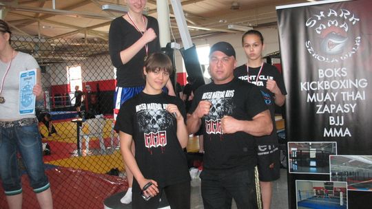 Sekcja MMA na wojewódzkim turnieju Kick-Boxingu