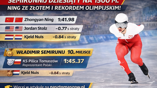 Semirunnij dziesiąty, Chińczyk Ning ze złotem