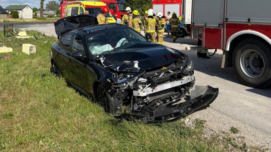 Seria interwencji PSP w Opocznie. Pożary, burze i zdarzenia drogowe w kilka dni