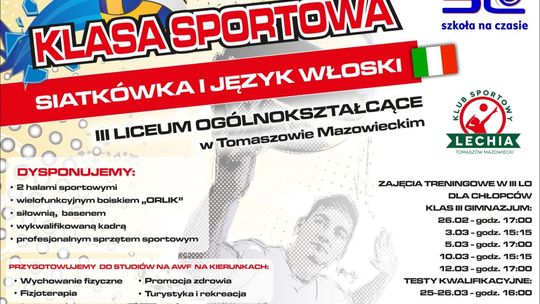 Siatkówka i język włoski