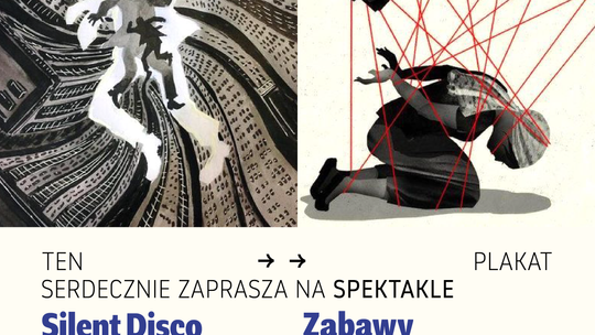 "Silent Disco" i "Zabawy na podwórku" w MCK Tkacz – zaproszenie