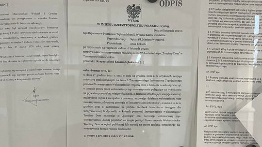 Skończyło się jednak skazaniem. Były dziennikarz z wyrokiem