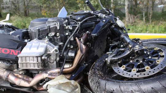 Śmierć motocyklisty