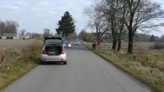 śmierć rowerzysty