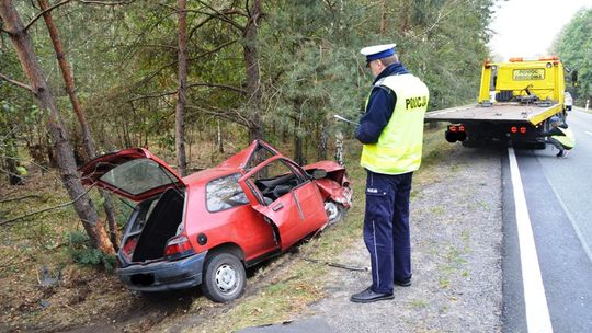 Śmiertelne zderzenie na drodze do Spały