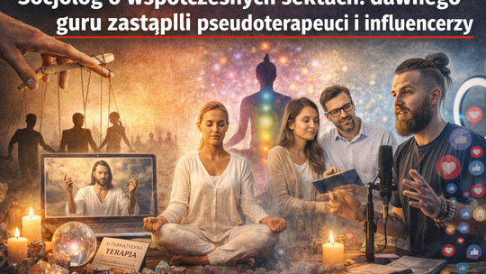 Socjolog o współczesnych sektach: dawnego guru zastąpili pseudoterapeuci i influencerzy
