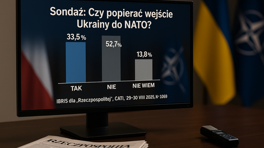 Sondaż dla „Rz”: ponad połowa Polaków uważa, że Polska nie powinna popierać wejścia Ukrainy do NATO