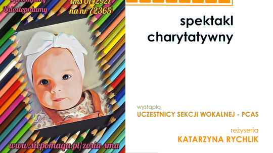 Spektakl charytatywny w Powiatowym Centrum Animacji Społecznej