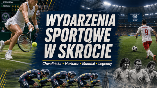 Sportowy skrót dnia. Chwalińska nagrodzona, Hurkacz zatrzymany przez deszcz, mundial zaczyna się w cieniu protestów