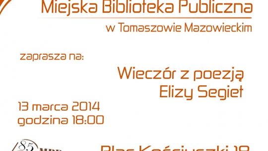 Spotkanie autorskie Elizy Segiet