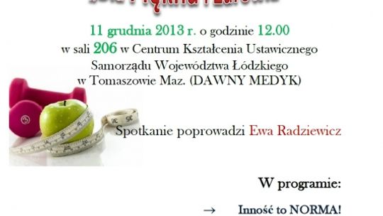 Spotkanie pod hasłem EWARADZI…”Dla Piękna i Zdrowia” – kolejna akcja CKU SWŁ!