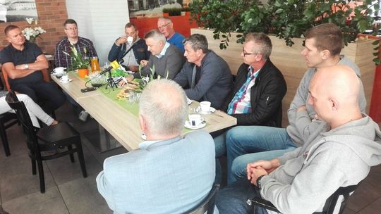 Spotkanie siatkarzy z mediami