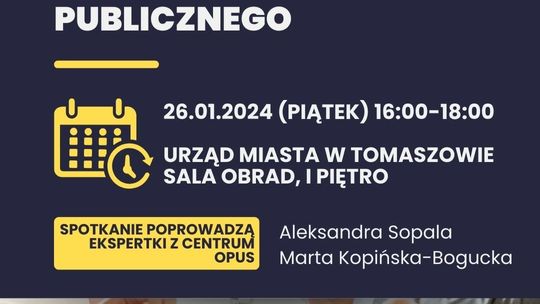 Spotkanie z ekspertkami z Centrum Opus w tomaszowskim magistracie