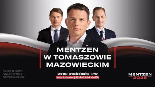 Spotkanie z kandydatem na Prezydenta RP, Sławomirem Mentzenem