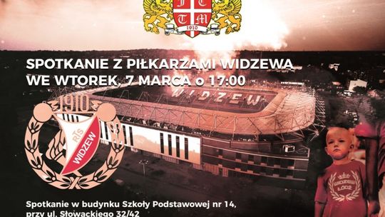 Spotkanie z piłkarzami Widzewa w Tomaszowie!